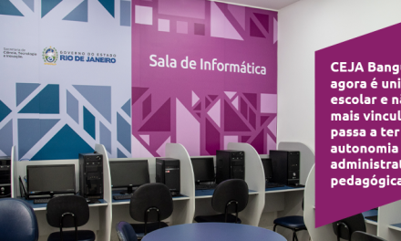 Zona Oeste do Rio ganha escola da rede de jovens e adultos