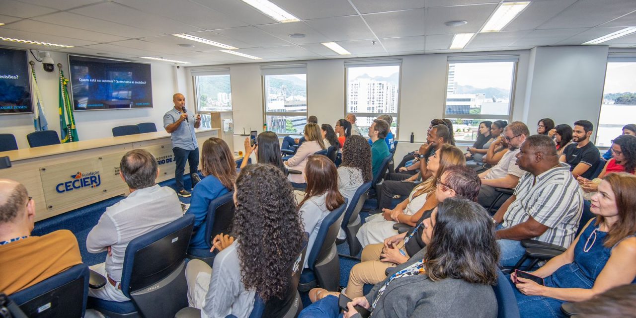 Fundação Cecierj promove evento do Janeiro Branco com foco na saúde mental integral e no desenvolvimento de servidores