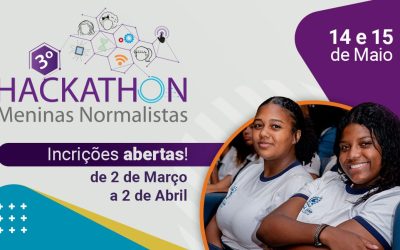 Inscrições abertas para o Hackathon Meninas Normalistas 2026