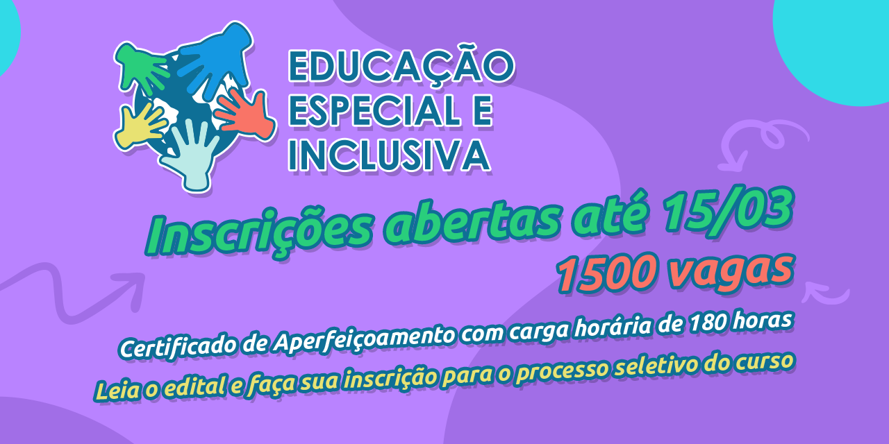 Fundação CECIERJ abre inscrições para curso gratuito de aperfeiçoamento em Educação Especial e Inclusiva