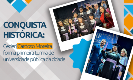 Cederj Cardoso Moreira forma primeira turma de universidade pública da cidade