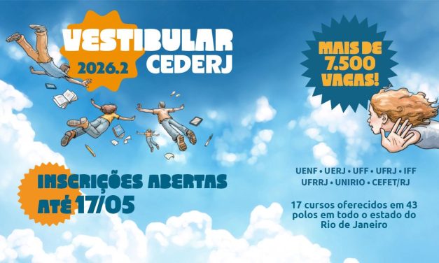 Vestibular Cederj 2026.2: Abertas as inscrições para 7.505 vagas nas universidades públicas do Rio
