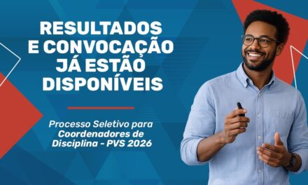 Fundação Cecierj convoca candidatos aprovados para coordenadores de disciplina do PVS 2026 para comparecimento presencial