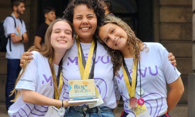 Projetos de alunos premiados na FECTI 2025 são apresentados na 78ª Reunião Anual da SBPC
