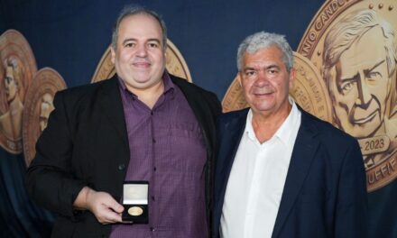 Polo Regional UAB/Cederj Rio Bonito, da Fundação Cecierj, foi homenageado com a Medalha Milton Santos pela SBPC Jovem